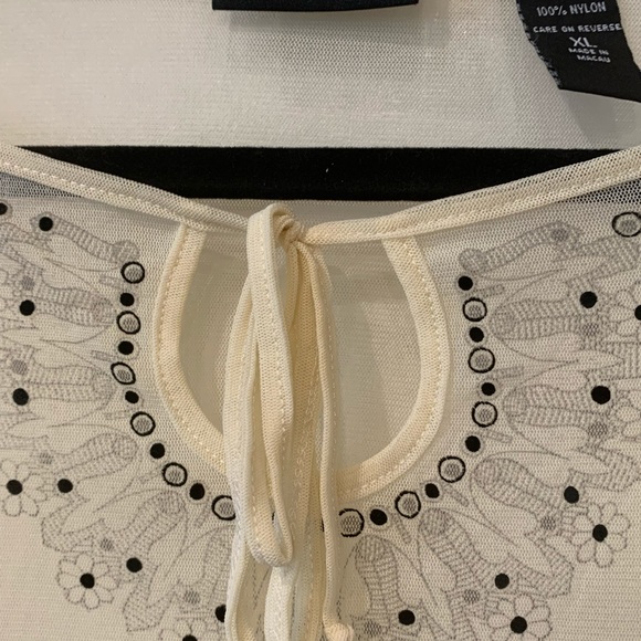 Ny&Co sheer top - XL - Picture 3 of 6